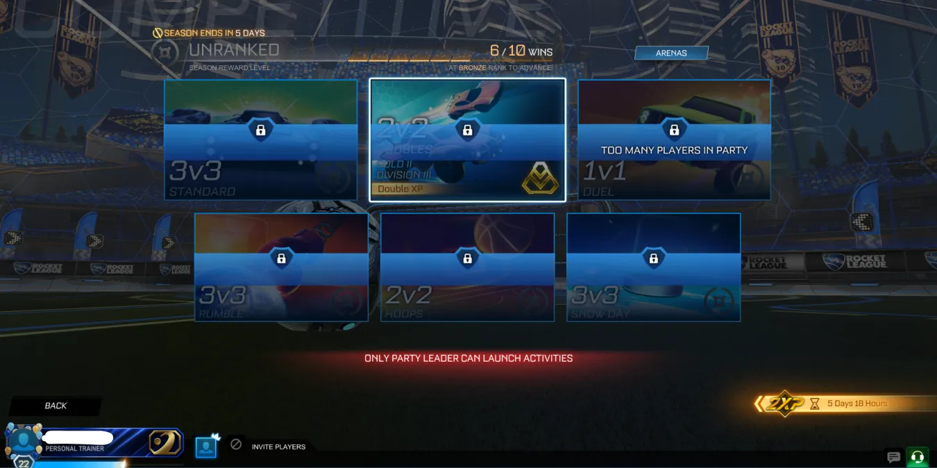 ⚡【 Epic Games 】∙ Rocket League 🚀 LVL22 Gold 2v2 🥇 Competitive Unlocked 🚗 11+ Cars Unlocked ✅ Original Email 🚚 Instant Delivery